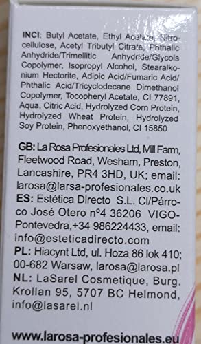 LaRosa Nail REPAIR serum KERATIN BOMB nail care vegetable treatment strengthener nail growth BEST SOLUTION for damaged, brittle nails - 10 ml