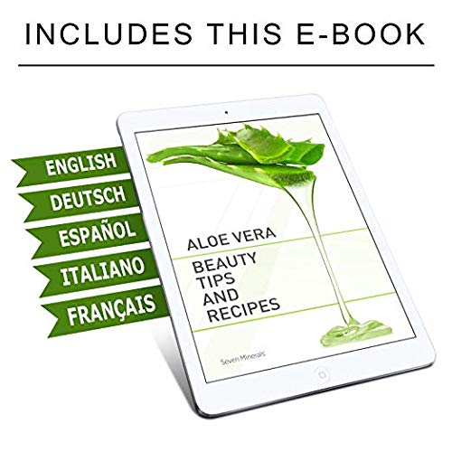 Organic Aloe Vera Spray for Body & Hair - From Freshly Cut Aloe Plant - Extra Strong - Easy to Apply - No Thickeners So It Absorbs Rapidly With N