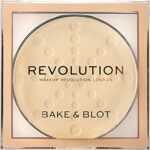 Makeup Revolution, Bake & Blot, Banana (Light), Powder, 5.5g