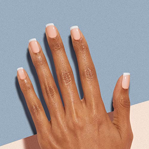 foreverLily 120 Pcs French False Nails, Short False Nails French Tip False Nails Full Cover Short French Nail Tips Press on French Manicure False