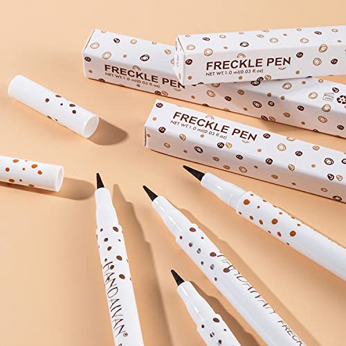 Freckle Pen, Freckle Makeup Pen Waterproof Long-Lasting Soft Spot Pen For Natural Like-real Makeup, Natural Freckle Pen Easy Makeup Tool For a Na
