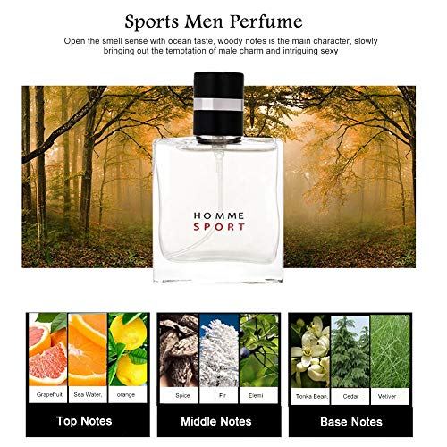 Cologne Perfume Men,25 ml 4 Bottles Long Lasting Fragrance Light Flavor Spray Perfume,Eau de Toilette Perfume Fragrance Gift for Idea Adeau Homme