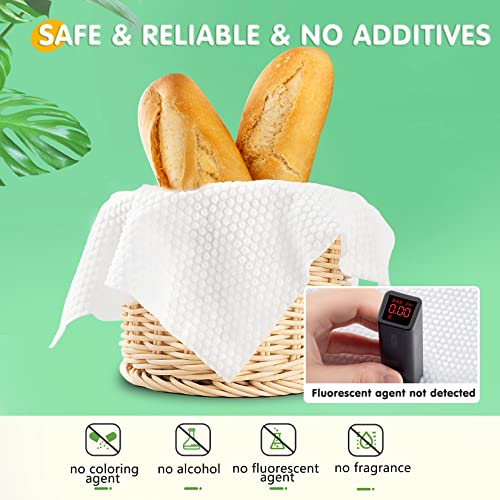 GothicBride Disposable Face Towel 100% Cotton Extra Thick & Soft Facial Cotton Tissue Lint Free Dry Wipes Non-Woven Fabric for Sensitive Skin