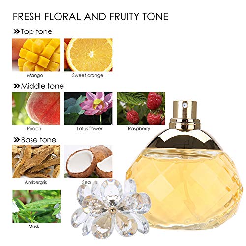 Perfumes For Women Clearance, Perfume For Women 60Ml Women Lady Longlasting Perfume Flower Wood Fragrance Perfume Yellowblack Perfume For Women(G