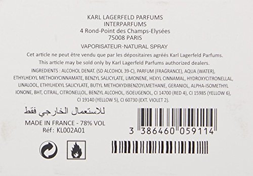 Karl Lagerfeld Pour Eau De Parfum Spray for Women, 85 ml, (Pack of 1)