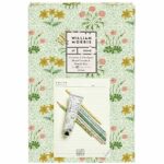 William Morris At Home Useful & Beautiful Moisturising Hand Cream and Pencils Gift Box | 75ml Hand Cream & 8 Wooden Pencils | Cruelty Free & Vega