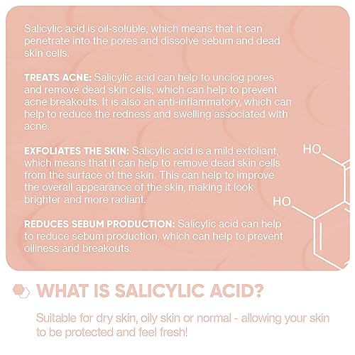 Breakoutaid Pimple patches infused with salicylic acid – Pack of 72 patches translucent Hydrocolloid pimple patch spot treatment stickers for fac