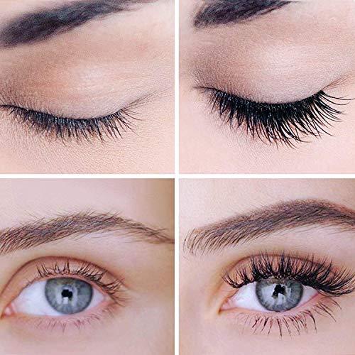 Magnetic Eyelashes,Reusable Magnetic False Eyelashes 3D 3 Magnets Extension Soft individual False Eyelashes No Glue With Tweezers for Women Makeu