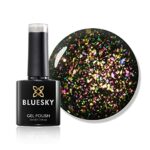 Bluesky Gel Nail Polish, Galaxy 01, The Big Bang, Glitter, 10ml (Requires Curing Under UV LED Lamp)