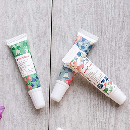 Cath Kidston Assorted Bluebells Lip Balms | Help Lips Feel Soft | Shea Butter, Ginseng Root Extract & Vitamin E | Cruelty Free & Vegan Friendly |