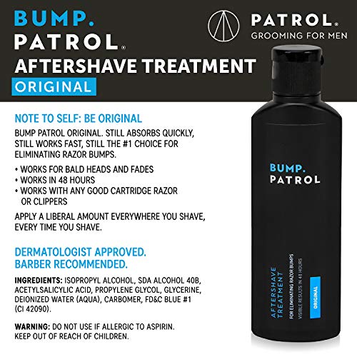 Bump Patrol Dermatologist Approved Original Strength Aftershave Treatment (2 oz) 2 Pack