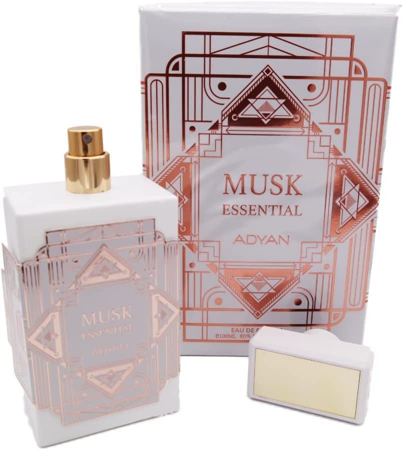 Musk Essential 100ml | Eau de Arabian Parfum | Fragrance Perfume | Oud Perfume Soft Fresh Musk Perfume for Men & Women