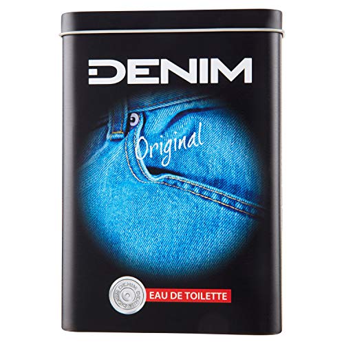 Denim Eau De Toilette Spray in Original Metal Box For Men, 100 ml