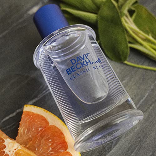 DAVID BECKHAM Classic Blue Eau De Toilette Perfume for Men, 60 ml