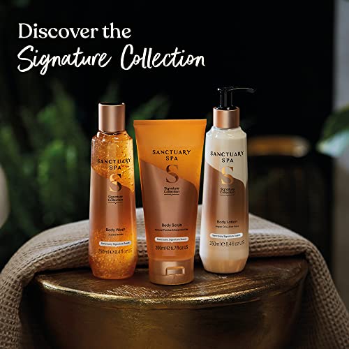 Sanctuary Spa Exfoliating Salt Scrub Bar, No Mineral Oil, Cruelty Free and Vegan Body Exfoliator, 200 g