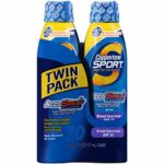 Coppertone Sport SPF 30 Continuous Spray Clear Twin Pack, 6-Ounce Cans
