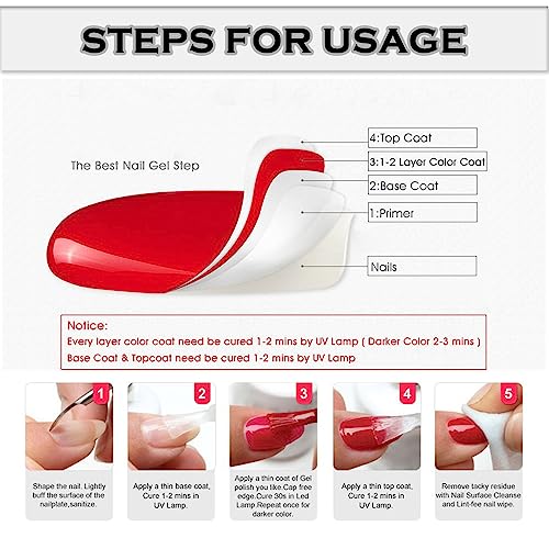 Holographic Nail Polish - Pearl Purple Nail Polish - Mermaid Sea Nail Varnish Shimmer Effect - Quick drying No Need Cured 7 Days Long Lasting Nai