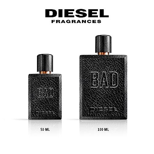 Diesel BAD, Eau de Toilette Aftershave, Perfume For Men, Woody Fragrance, 100ml