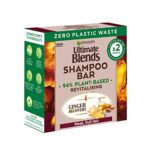 Garnier Ultimate Blends Ginger Recovery Revitalising Shampoo Bar for Weak, Dull Hair 60g