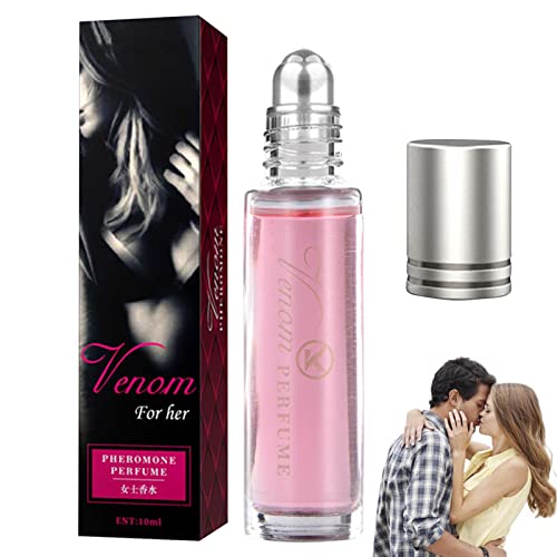 Pheromone Perfume For Unisex, Roll-On Pheromone Infused Essential Oil Perfume Cologne, Pheromones To Attract Women/Men Body Perfume Oil 10ml Conc