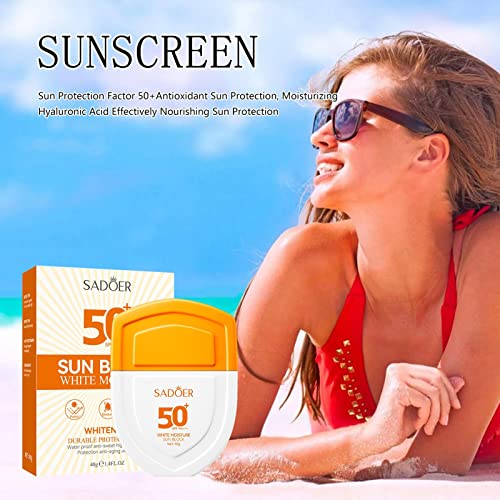 Sun Screen | Natural Spf 50 Sunscreen Lotion,40g Water Resistant and Reef Friendly Broad Spectrum Moisturizing Uva/uvb Sunscreen Ohicki
