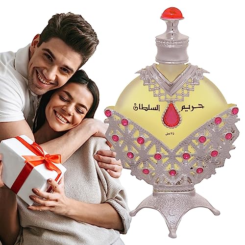 Hareem Als Sultan Gold, Concentrated Perfume Oil, Long Lasting Arabian Perfumes for Women, 12ml/35ml
