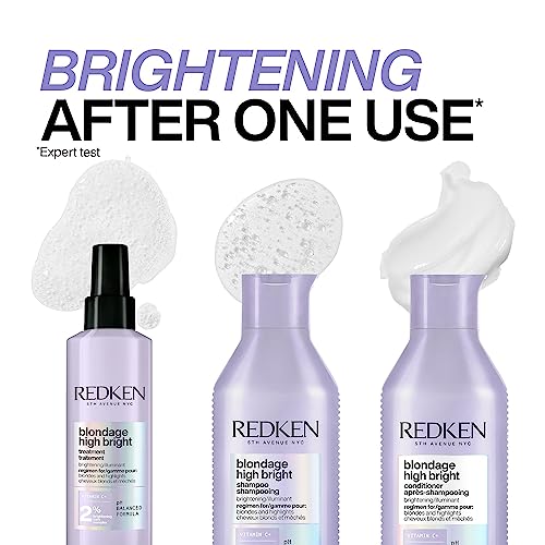 REDKEN Lightening Shampoo, For Blonde Hair, With Vitamin C, Blondage High Bright, 300ml