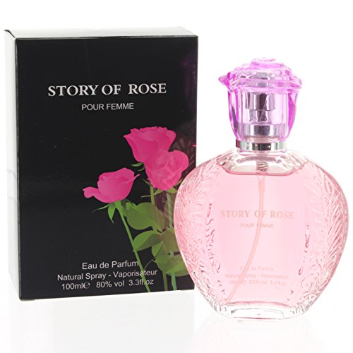 STORY OF ROSE POUR FEMME WOMEN - EAU DE PERFUME NATURAL SPRAY 100ml