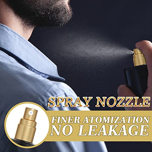 Cologne for Men, 50ml Golden Men Perfume, Long Lasting Perfume Spray, Perfume for Him (1PC)