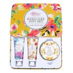 Hand Cream Gift Set for Women - Hand Lotion with Shea Butter, Skin Care Gift Box Includes 2 Hand Cream & Exfoliating Cream, Birthday Gifts for He