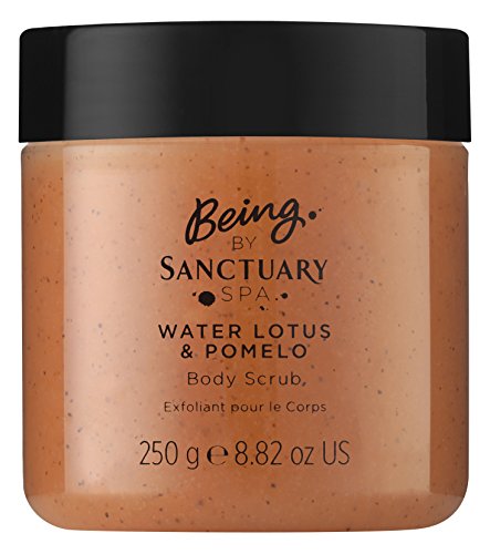 Sanctuary Spa Lily & Rose Body Scrub, No Mineral Oil, Cruelty Free & Vegan Exfoliating Body Scrub, 200ml