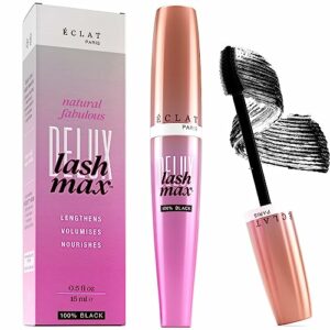 𝗪𝗜𝗡𝗡𝗘𝗥 𝟮𝟬𝟮𝟯* Mascara - Mascara Black w/Argan Oil for Lash Volume, Waterproof Mascara Eye Make Up - Natural Mascara Black Volume and Length Waterp