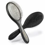 BESTOOL Hair Brush, Paddle Detangler Brush with Metal Bristles for Women/Men/Kids Detangling & Massaging, Anti Static, Best for All Hair Types We