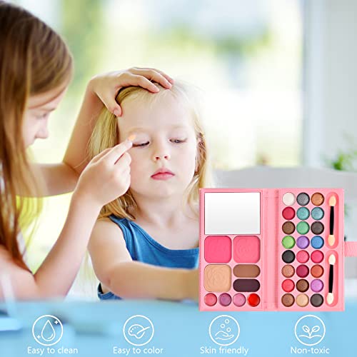 Make Up Palette Eyeshadow Palette Makeup Palette Set Include Eyeshadows, Lipstick, Blush, Eyebrow Powder, Shading Powder, Small Makeup Brushes, M