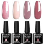 Allenbelle Gel Nail Polish Set- Gel Nail Polish Soak Off Nail Art Manicure Salon DIY at Home 046