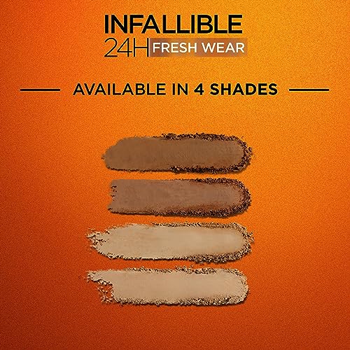 L'Oréal Paris Soft Matte Bronzer, Longwear, Matte Finish, Waterproof and Transfer-proof, Infallible 24H, 300 Light Medium