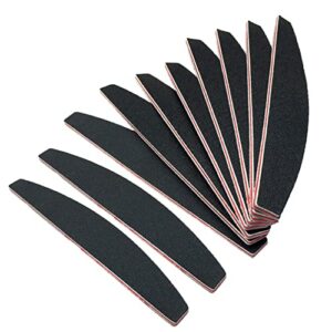 10PCS Nail Files Professional,Emery Boards for Acrylic and Gel Nails,Nail Files Professional Thick Toenails Nails Treat Manicure File Set for Wom