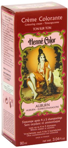 Henne Color Auburn Henna Hair Colouring Cream 90 ml