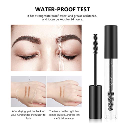 Mimore 2 Pcs Brow Fix Gel, Clear Eyebrow Gel, Waterproof And Sweat-Proof Eyebrow Repair Liquid Brows Styling, Long Lasting Eyelash Fix Gel