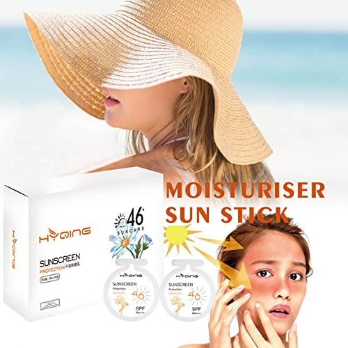 COTTNY SPF 46+ Travel Size Sunscreen, PA+++ - 20 Packs - Mini Sun Cream for Men, Women and Kids, Non-Greasy, Waterproof and Sweatproof (20Pcs/Set