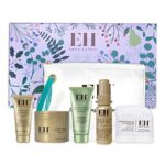 Emma Hardie The Midas Edit Gift Set - Featuring Four Luxurious Skin Care Goodies & a Cleansing Cloth, Packed in a Convenient Cosmetic Bag