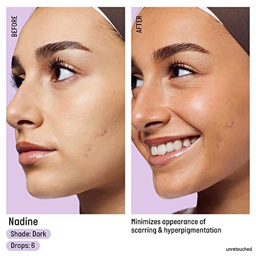 Isle of Paradise Self Tanning Face Drops Dark (30 ml) Add Self Tanning Drops to Skin Care Natural Ingredients & Vegan