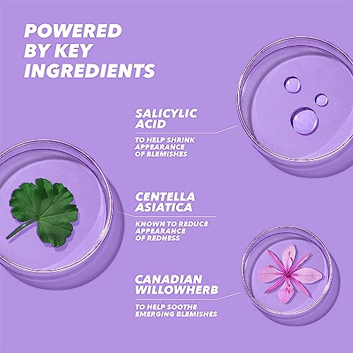 Purifide by Acnecide 3-in-1 Power Patch, Salicylic Acid Pimple Patches for Blemish-prone Skin, 36 Spot Patches for Emerging Spots