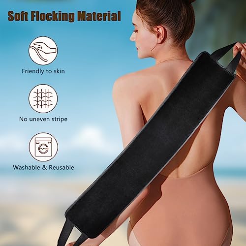 LOPHE Self Tanning Mitt Applicator, Microfiber Back Lotion Applicator Apply Lotion to Back, Self Tan Back Applicator Works With Fake Tan Mitt, Ba