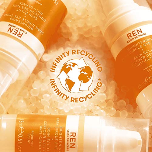 REN Clean Skincare Brightening Dark Circle Eye Cream | Hydrates & Proven to Reduce Dark Spots in 7 Days | Revives & Firms Tired Under Eyes by Eve