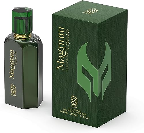 Magnum Opus 100ml Eau De Parfum for Men Aftershave - Lavender Tonka Bean Sandalwood Perfume Spray - Prive Men Perfume