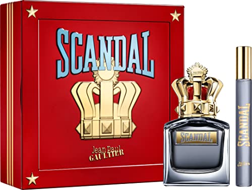 Jean Paul Gaultier Scandal Pour Homme Eau de Toilette 50ml Gift Set 2021 (Contains 50ml EDT & 10ml Travel Spray)