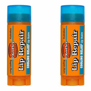 2 x O'Keeffe's Lip Balm Repair Stick Cooling 4.2g