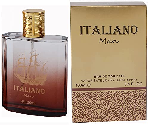 Modaleo Genuine Fragrance Range for Men's and Women's Unisex Toilette, Eau De Perfume Spray after Shave (ITALIANO-MAN Eau de Men's Toilette Spray