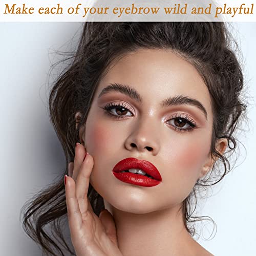 Eyebrow Soap Kit,Brows Styling Soap,Eyebrows Styling Wax, Brows Soap Kit,Long Lasting Waterproof Smudge Proof Eyebrow Styling Pomade for Natural